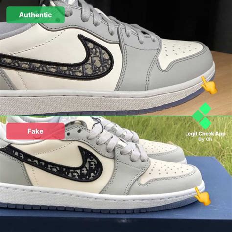 nike jordan te low are the fake|dior jordan 1 false.